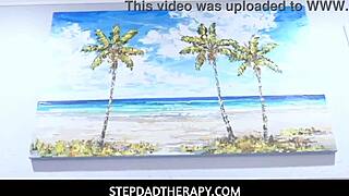 stepdad johnny tattoo plows big tits latina teen serena santos pussy pov