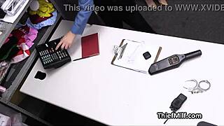 big tit redhead milf caught shoving stolen dildo deep in her wet pussy