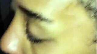 Skinny Puta SUCKS Huge Cock and RIDES Wild!