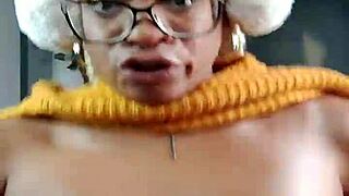 hairy brazilian housewife slut jumps on dildo squirting juicy from her wet pussy