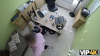 dulce nena spreads legs wide for naughty loan agent's hard cock pounding