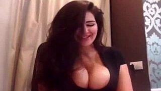 wanna see katrina kaif lookalike shake those big beautiful tits?