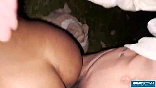 Scarlet Taylor and Busty Ebony Juliana Share Cocks in Wild 4some Riding