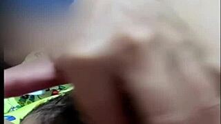 Hot whatsapp video call sex with beautiful wet wife and hubby