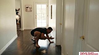 Stepdad Fingers Petite Shaved Teen To Squirting Orgasm