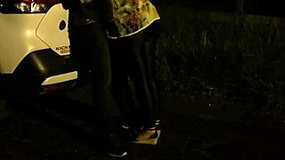 hotwife gets groped hard in public street - can you handle it?!