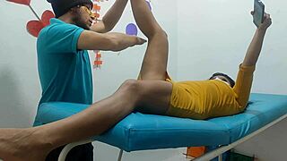 Big Pussy Hippy Massage Therapist Gets Horny and Dirty During Relaxing Rubdown.