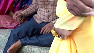 Indian stepmom seduces stepson in steamy hindi family play