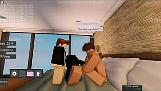 roblox slut dives into twisted group bang game
