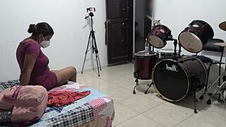 sexy venezuelan housewife horny for vacation packs backpack dreaming of milf adventures