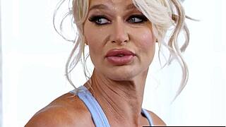 pawg milf london river catches stepson jerking to her ass on bike 😈 now what??