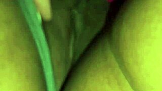 damn that latina milf's gray panties hide a dripping sexy pussy begging for it