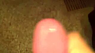 dare to edge my throbbing meat rod through massive cumshot tease