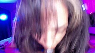 Hotwife Daisy Foxxx creampie sex tape with mistress Ray Black feels electric