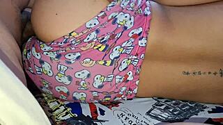 Wake Up Curvy Latina Ass With Morning Creampie And Cum Covered Tits!