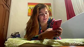 Married Redhead Fucks Lover to Orgasm While Hubby’s Away