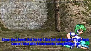 Sanae Secretly Fucks Cirno In Hilarious Touhou Parody