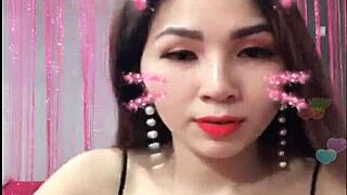 sexy japanese babe dances and flashes her goods