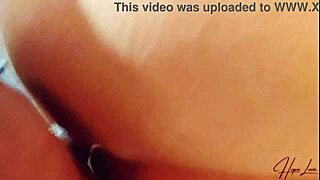 Hot Slutty College Coed's Tight Pussy Stretched by Monster Cock in Homemade Creampie Quickie