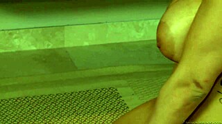 my nuru massage with natasha vega's big tits pussy lick and ass rub