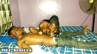 dude, this ebony teen 18+ can't get enough of jibz scrilla's big black monster cock cumming inside!