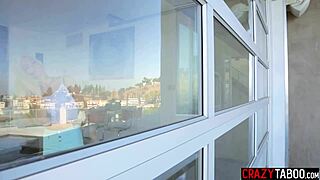 teen halle von caught by horny milf brandi love who fingers her wet pussy