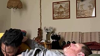 Homemade Ebony Babe Craves That Dick Suck Session!