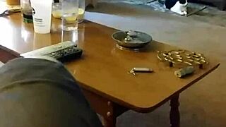 Cute blonde 18+ whore lotions up right in front of me?