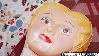 shocking roommate reveal n petite brunette rides huge bbc wild 😲🍆💦