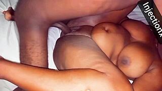 A Very Sweet Shaved Milf Pussy Gets Roughly Fucked Wet