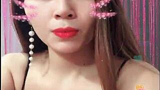 sexy japanese babe dances and flashes her goods
