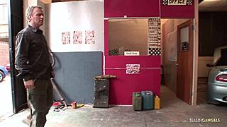 brunette milf loves doggystyle and blowjobs on big cock