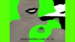 Exquisite Brazilian nude body showcased in debut series