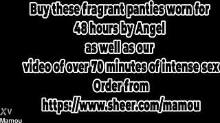 French amateur fuck doll deepthroats and orgasms on cash sex video