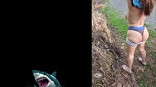 Venezolana Prepago Paga Hospedaje con Rico Sexo Sin Condón Público