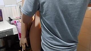 Curvy latina fuck doll admits she's bound to get knocked up by tiny-dick stepdad someday