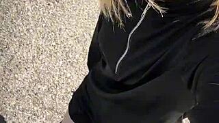 i'm asian ladyboy lexi faith in summer vlog 01 teasing pantyhose ass outdoors cutely crossdressed