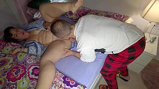 amateur husband rams wife's plump ass to wild anal orgasm