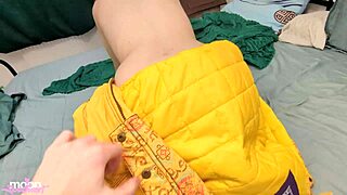 i had to fuck my girlfriend hard doggystyle to warm her tight pussy up