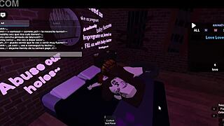 Intense BBC Ravages Roblox Blonde Lover