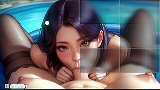 Ever seen futanari hentai game with futa on futa action?