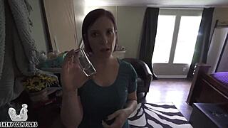 step-nephew fucks step-aunt jane cane deep creampie balls deep shiny cock homemade wca