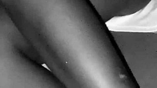 Homemade glimpse of her incredibly tight pussy up close