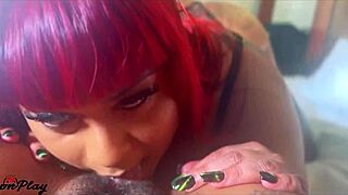 ever tried hawk tuah on a fat ebony pussy? she spits rims and sits full face 😩💦