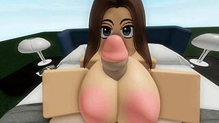 curvy bunny girl lingers with phoenix for private playful time