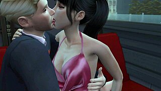 our table for three cuckold with my friend's monster cock on desk