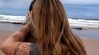 nudist beach orgy with dp and creampies for me and friend