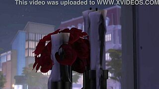 our table for three cuckold with my friend's monster cock on desk