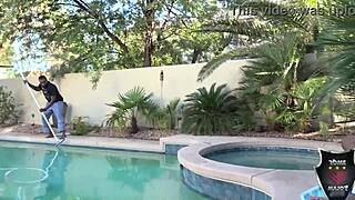 pool guy rome major, wanna see you fuck ashley pink's wet pussy cowgirl style?