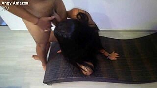 my cuck hubby films black friend pounding my ass on sun chair